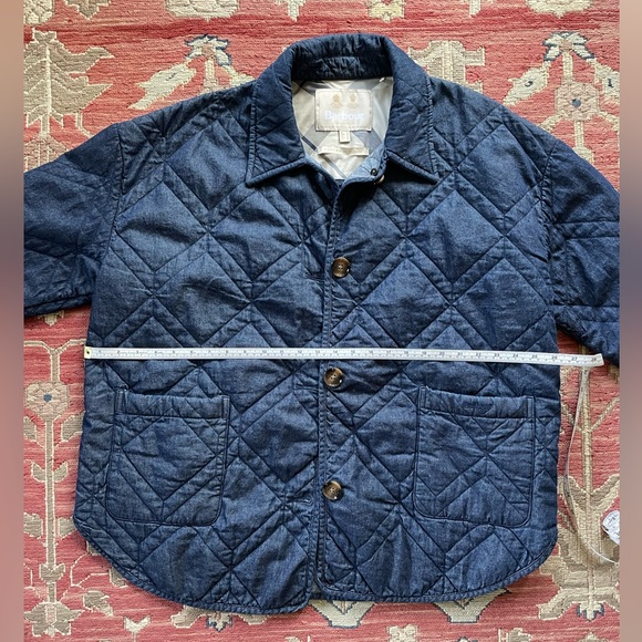 Barbour Barrhead Denim Quilted Jacket XXL - Picture 3 of 7